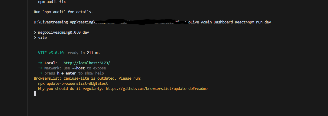 Run Admin Dashboard